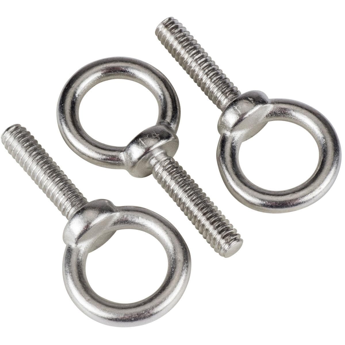 Stainless Steel Eye Bolt M6 X 25 Mm 3 Pcs. Eyebolt